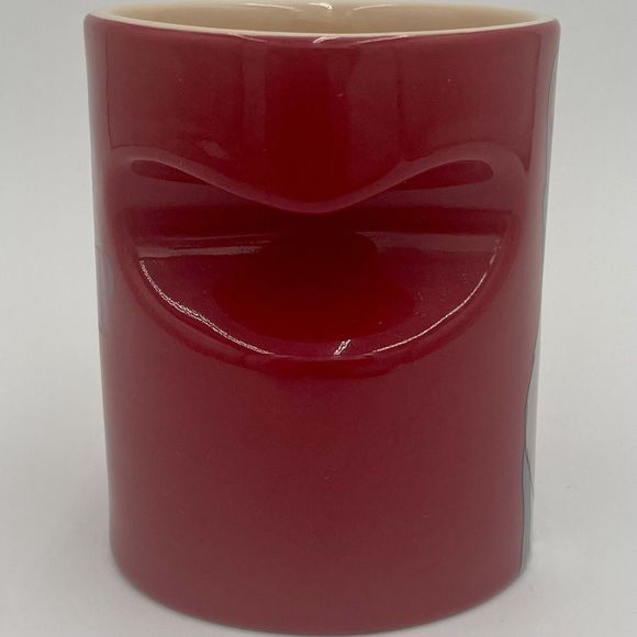 Disney Lady And The Tramp Red Coffee Cup Mug Tramp Half Only Red Heart - Picture 6 of 8
